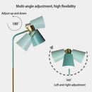 Axyaa Nordic LED Corner Floor Lamp Black White Green Retro Tripod Light