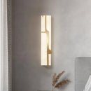 Axyaa LED Alabaster Wall Lamp for Villa Living Room, Bedroom, Study & Indoor Décor
