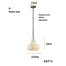 Axyaa Marble LED Pendant Chandelier for Home Restaurant Bar Bedroom Lighting