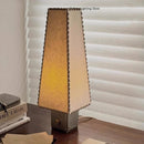 Axyaa Sheepskin Desk Lamp: Handmade Paper Cover, Luxury Design for Living & Bedside