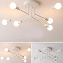 Axyaa Nordic Modern Minimalist LED Ceiling Lamp, Artistic Living Room Dining Room Study Lamp