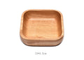 Axyaa Wooden Fruit Salad Bowl Plate | Retro Tableware Tea Tray Dessert Snack Plate