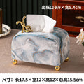Axyaa Ceramic Living Room Paper Box for Dining Table and Coffee Table