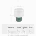 Axyaa Cream Wind LED Table Lamp Touch USB Charging Modern Atmosphere Bedside Lighting
