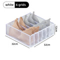 Axyaa Wardrobe Organizer Box Set for Clothes, Bras, Underwear, Socks - Breathable Mesh Bags