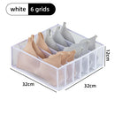 Axyaa Wardrobe Organizer Box Set for Clothes, Bras, Underwear, Socks - Breathable Mesh Bags