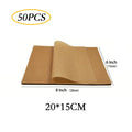 Axyaa Non-Stick Parchment Baking Sheet for Oven, Air Fryer, Grilling Mat, 50/100/200PC