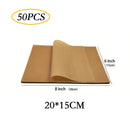 Axyaa Non-Stick Parchment Baking Sheet for Oven, Air Fryer, Grilling Mat, 50/100/200PC