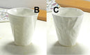 Axyaa White Bone  Coffee Mug, Novelty Geek Design, Porcelain Espresso Cup