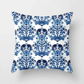 Axyaa Blue Mandala Pattern Pillow Case 45*45cm