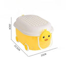 Axyaa Toy Organizer Box: Large Capacity, Multifunctional Plastic Storage for Child's Items