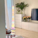 Axyaa Rainbow Macaron Candy Glass Floor Lamp LED
