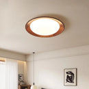 Axyaa Wood Grain LED Ceiling Light for Home Decor