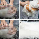 Axyaa Heart Shaped Fluffy Rug: Romantic Bedroom Decor & Wedding Gift