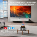 Axyaa 4K Android 12 8K Video Projector 35000 Lumens Home Theater Auto Focus Keystone