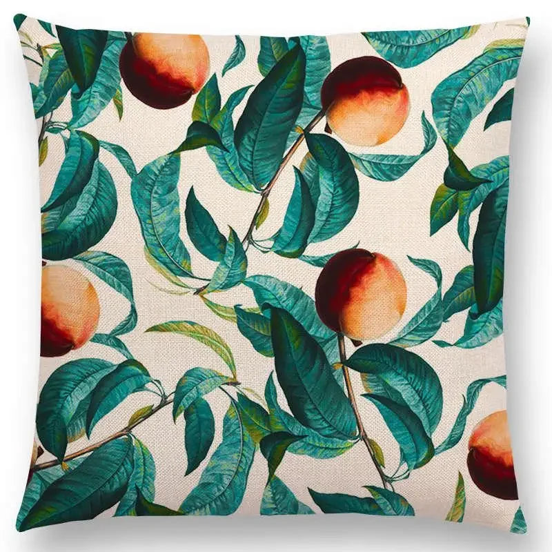 Axyaa Tropical Jungle Garden Throw Pillow Covers