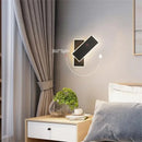 Axyaa Rotating Wall Lamp: Modern Minimalist Bedroom Sconce for Nordic Living Room