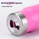 Axyaa Stainless Steel Beer Mug Thermos with Bottle Opener