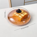 Axyaa Transparent Insulated Food Cover - Anti-Splatter & Insect Proof - Kitchen Accessories