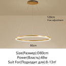 Axyaa Modern LED Pendant Chandelier for Living Room Restaurant Bedroom Lighting