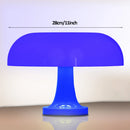 Axyaa Classic Mushroom Table Lamp Modern Design Orange Bedroom Bedside Danish Style