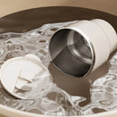 Axyaa 304 Stainless Steel Coffee Cup with Lid, Double-Layer Anti-Scalding Travel Mug