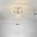 Luxury Crystal Ceiling Chandelier by Axyaa - Elegant Home Decor Lighting