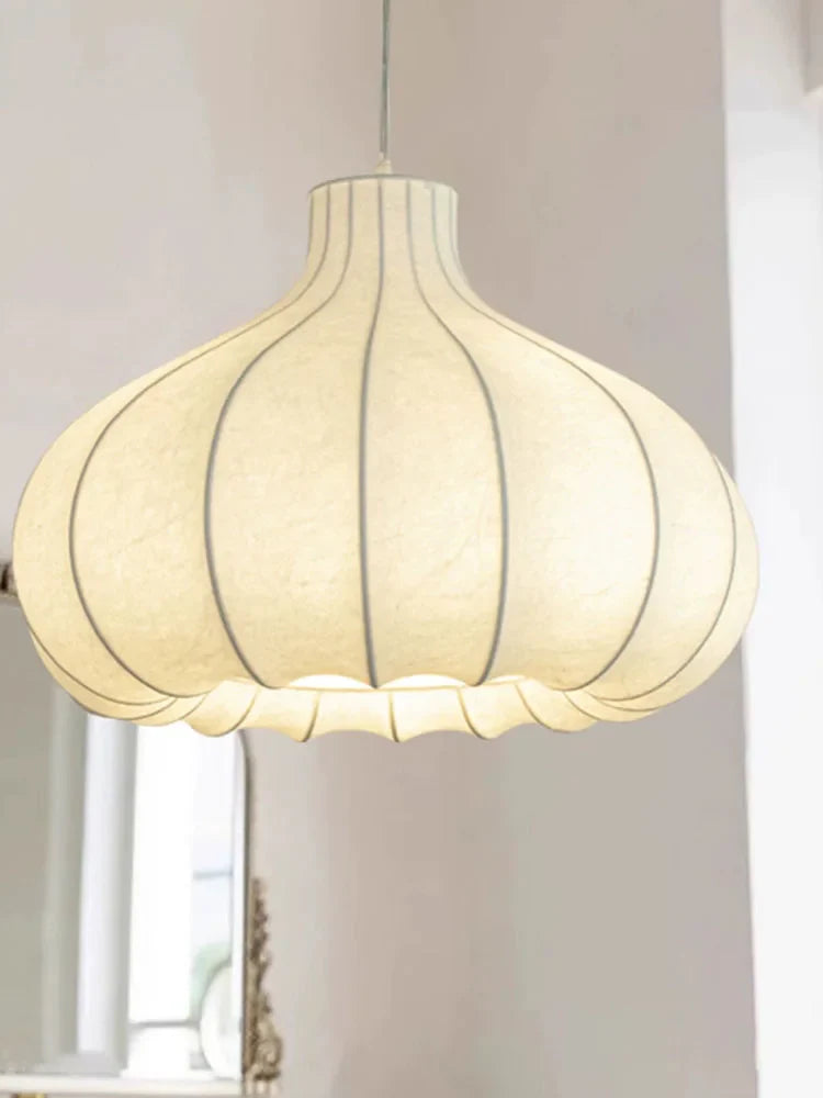 Axyaa Silk LED Chandelier for Nordic Minimalist Living Room deco