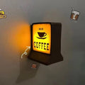 Axyaa 3D Magnetic Fridge Stickers Mini Light Signs Luminous Home Decor