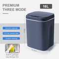 Axyaa 16L Electric Sensor Trash Can Touchless Smart Bin Kitchen Bathroom Garbage Bin