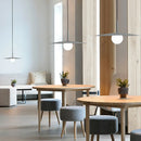 Axya UFO Iron Pendant Light: Nordic Minimalist Indoor Chandelier