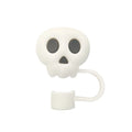 Axyaa Ghost Silicone Straw Topper 10mm for Stanley Glass Cup 30&40oz Tumbler