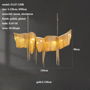 Axyaa Chain Pendant Vintage Chandelier for Restaurant and Living Room