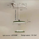 Axyaa Colorful UFO Pendant Light with Movable Arm for Eye Protection Lighting