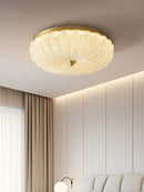 Axya Cream Air Ceiling Lamp: Warm & Romantic Bedroom Lighting