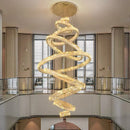Axyaa Modern LED Pendant Chandelier Light for Staircase & Living Room