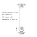 Axyaa Modern Adjustable Pendant Light LED for Kitchen Dining Bar Bedroom