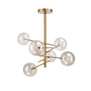 Axyaa Nordic Living Room Chandelier - Modern Lighting for Home, Coffee Shop, and Dining Area