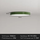Axyaa Modern Flat Ceiling Chandelier for Living Room Dining Bedroom Lighting