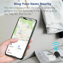 Axyaa Bluetooth Mini Tracker: Apple Find My Compatible, GPS Positioner for Kids, Pets & Cars