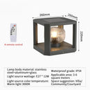 Axyaa Solar Villa Column Light: Creative, Waterproof LED for Outdoor Garden and Hotel