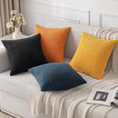 Axyaa Striped Corduroy Throw Pillow Covers for Living Room Decor