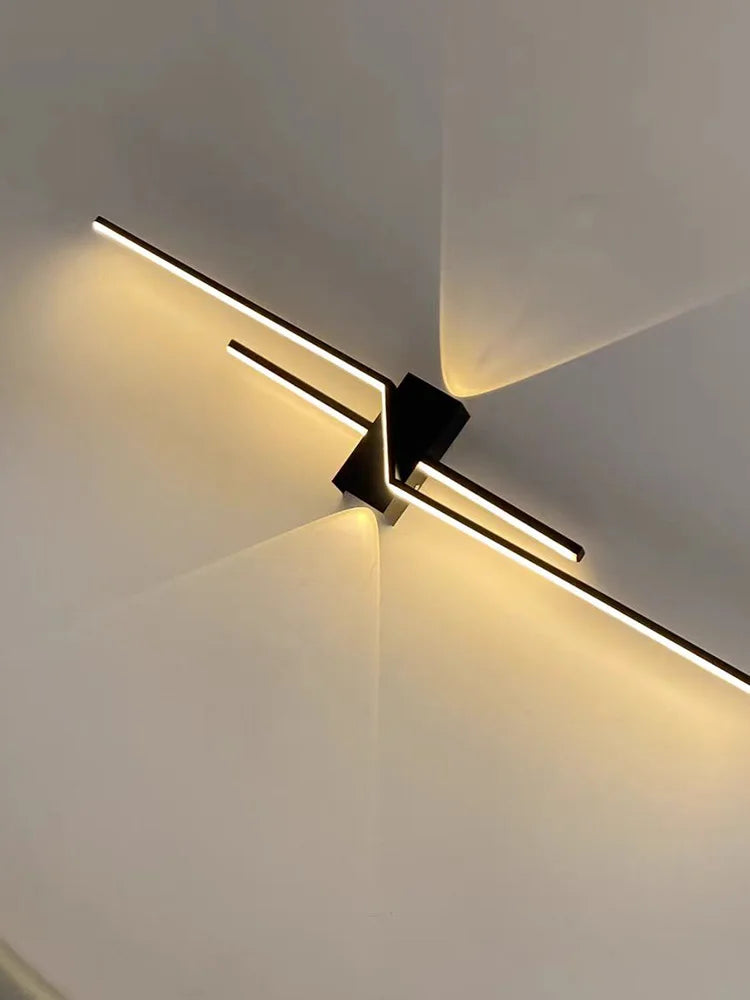 Axyaa Wall Lamp Minimalist Strip Light Living Room Bedroom Decoration
