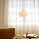 Axyaa Glass Pendant Lamp Minimalist Hanging Chandeliers Living Room Kitchen Bedroom