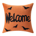 Axyaa Halloween Embroidery Pillowcase Set