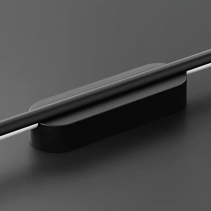 Axyaa Black Gold LED Wall Lamp Modern Strip Ceiling Light for Home Lighting