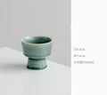 Axyaa Ceramic Tea Bowl for Mini Tea & Dessert Serve