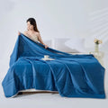 Axyaa Summer Cool Quilt Cold Silk Solid Color Single Double Air Conditioner Quilt