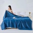 Axyaa Summer Cool Quilt Cold Silk Solid Color Single Double Air Conditioner Quilt