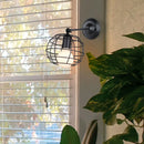 Axya Industrial Retro Loft Wall Lights Vintage Cage Guard Bedside Sconce LED Lamp